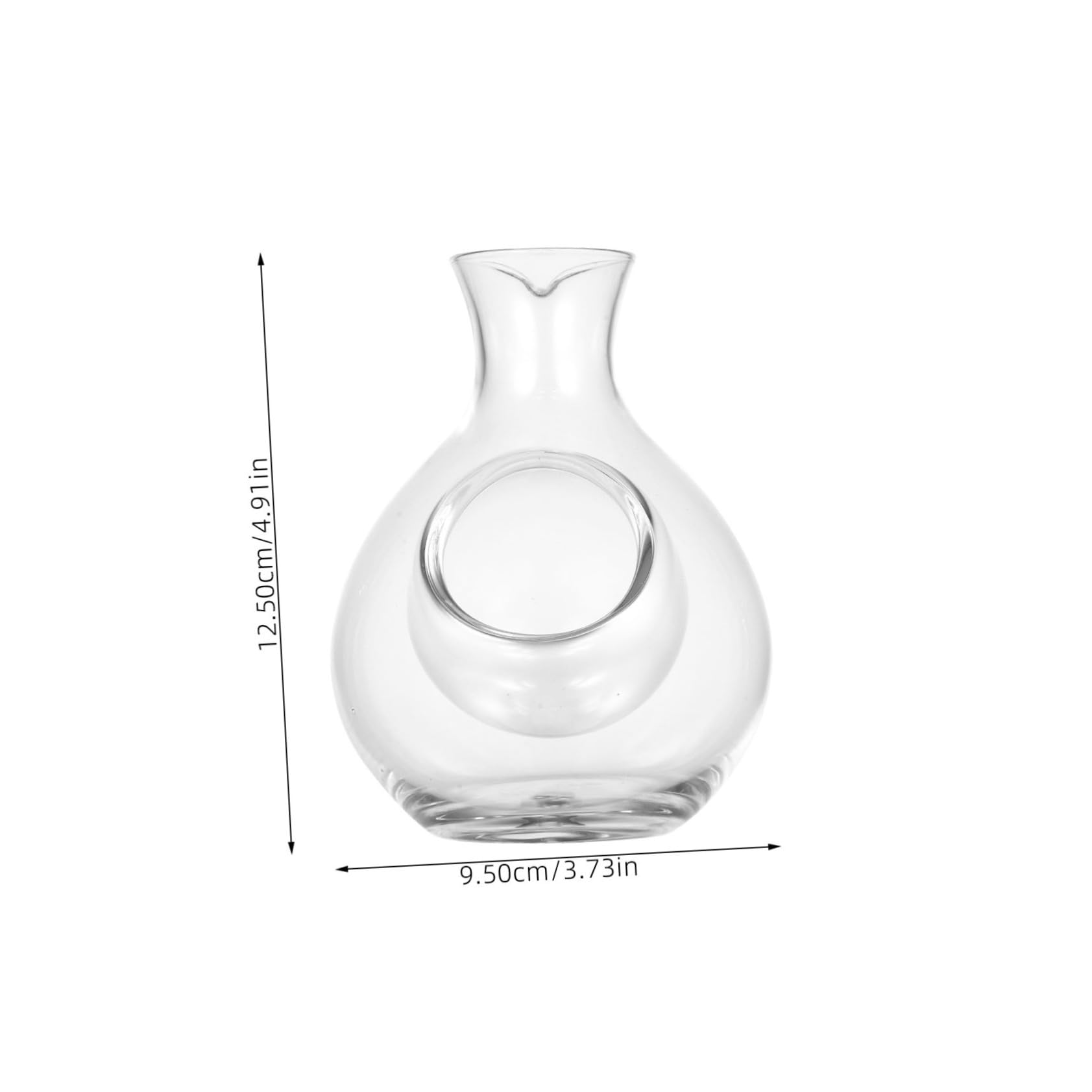 Garneck Premium Liquor Decanter 300ml Cooling Brandy Container Ideal Wine Holder