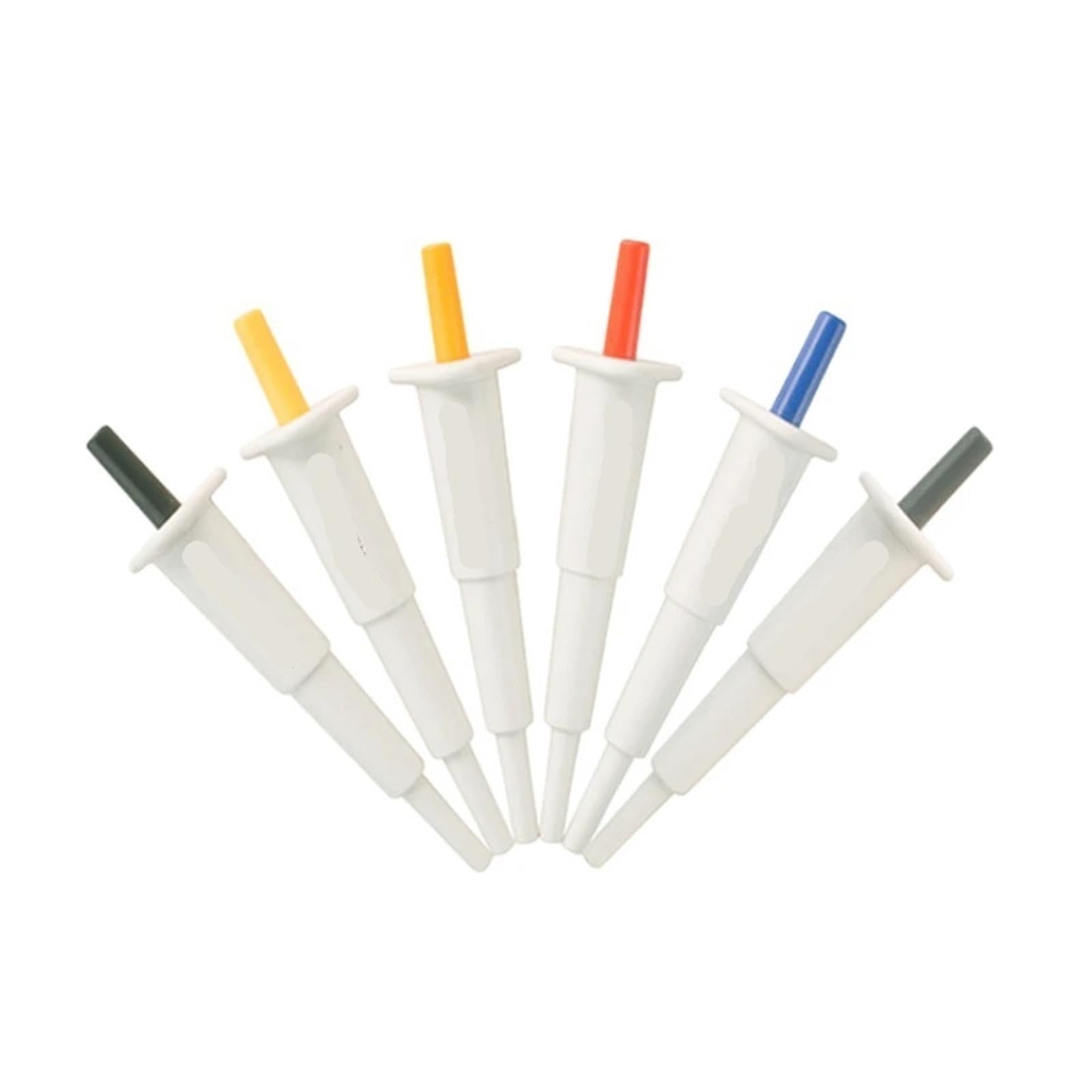Pipeta Mini de Laboratorio de 10 a 200 ul de Volumen Fijo Pipeta Manual de un Solo Canal Equipo de Laboratorio(200ul 2pcs)