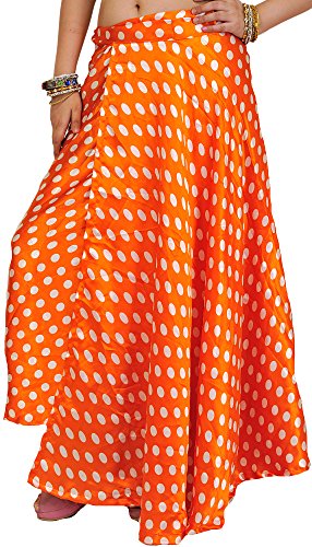 Jupe grossesse Exotic India orange taille unique vêtement femme