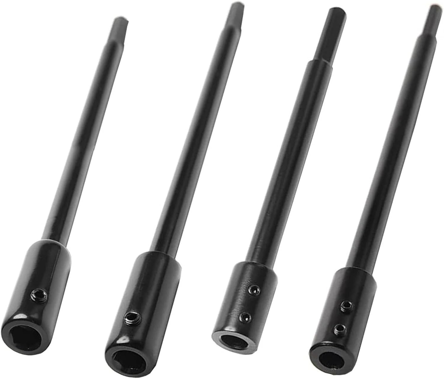 Drill Extension Connect Rod 178/254mm Hexagonal Chuck/Round Chuck Extension Bars Holder Extension Rod Electric Drill Tools 1pc(178mm Hexagonal)
