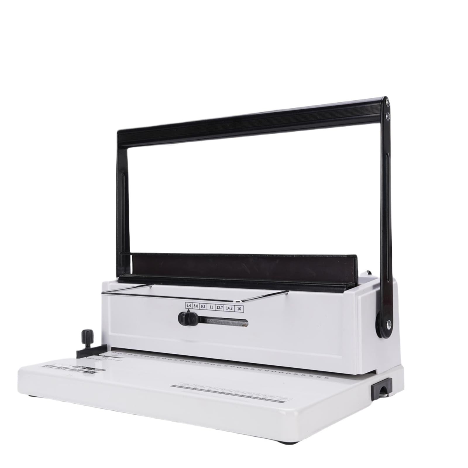 Binding Machine, Spiral Binding Machine Comb Binding Machine 20 Sheet Punching 34 Square Holes 140 Sheet Binding Capacity Coil Binding Machine