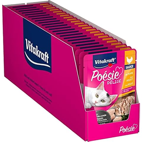 Vitakraft Katzennassfutter Poésie Délice, mit zartem Hühnchenfilet in Sauce Cover