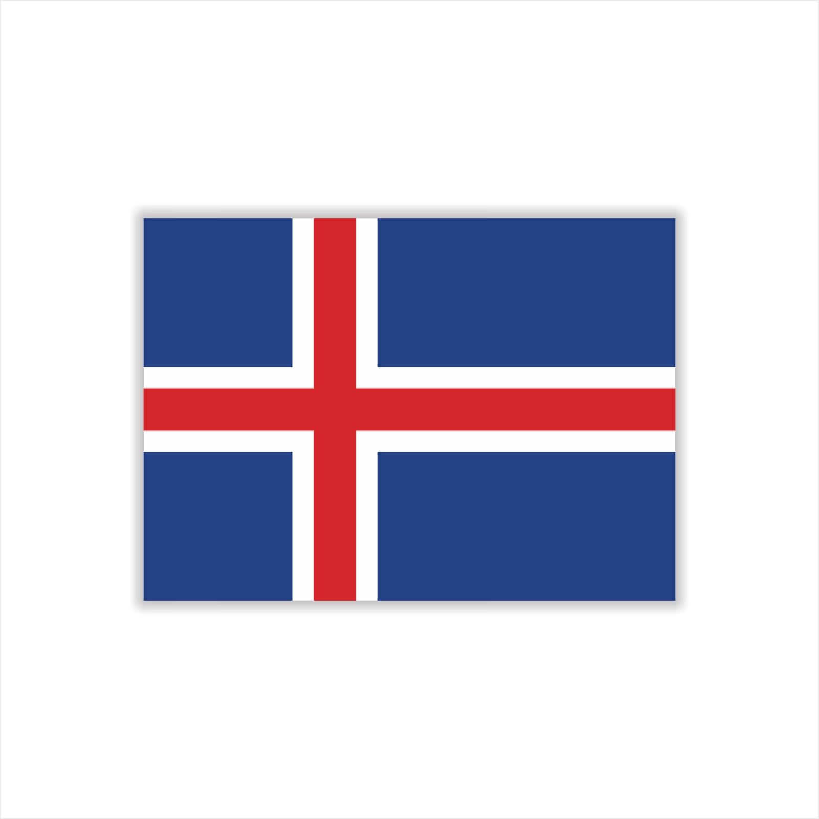 Womaha 30 Sheets Iceland Flag Temporary Tattoos for Kids Adults Fans Fake Face Tattoo Stickers, Blue Red White - Image 2