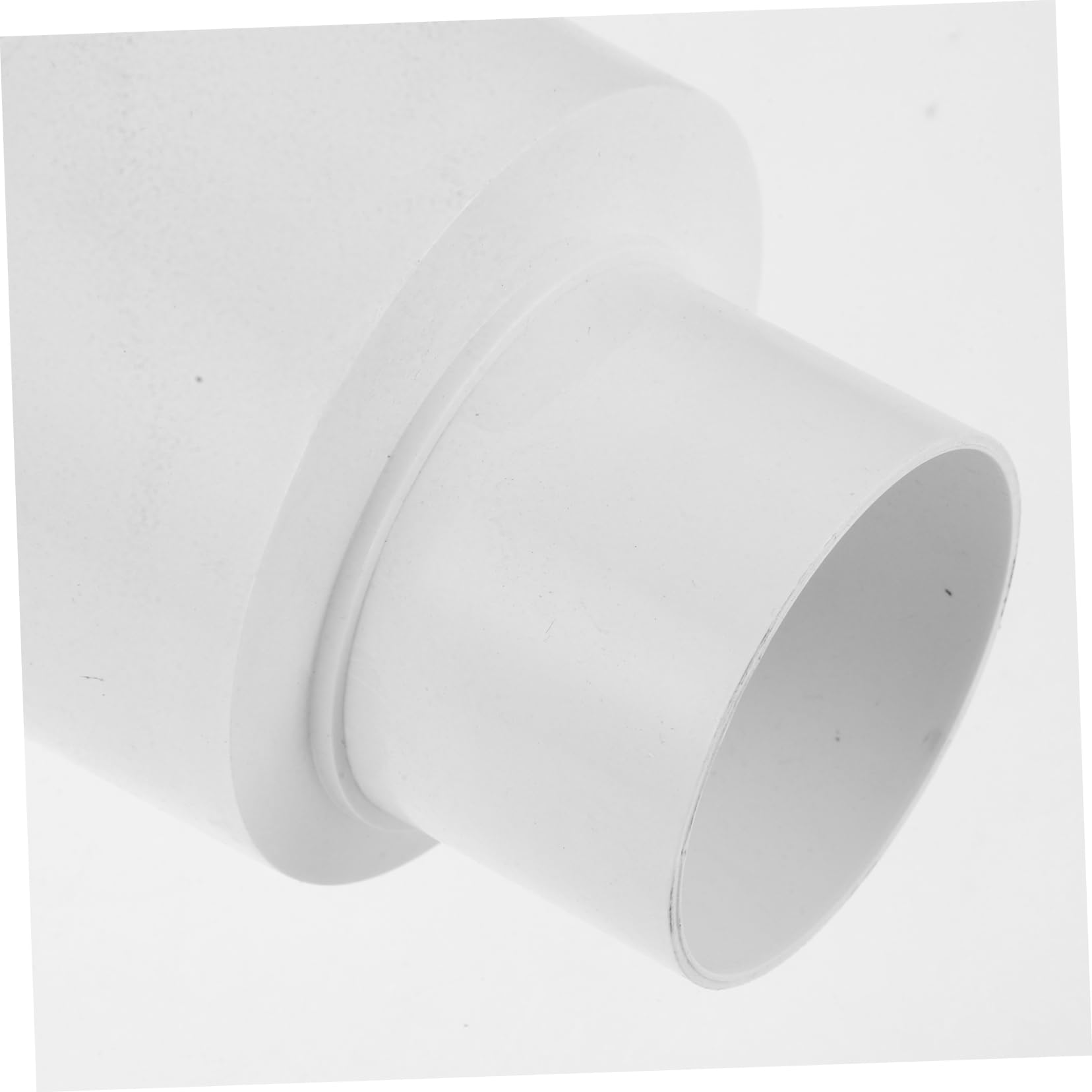 Adaptador de Canalón para Lluvia Pvc Blanco, Conector de Bajante 75/110