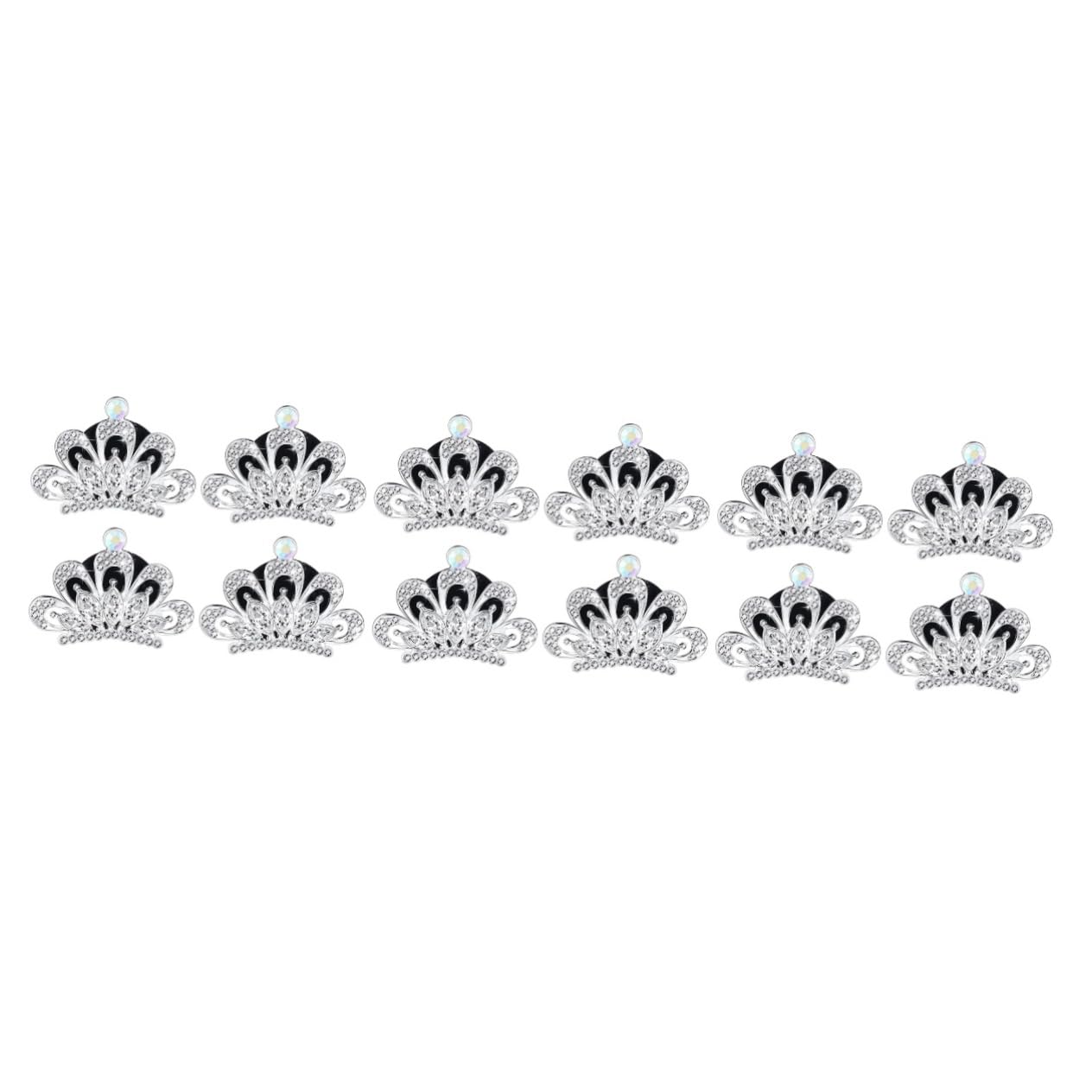 Gatuida 12stücke Rhinestone Krone Auto-duftclip Stilvolles -diffuser Für Auto-innenraum Installieren Elegantes Design Für Reisen Büro Zuhause