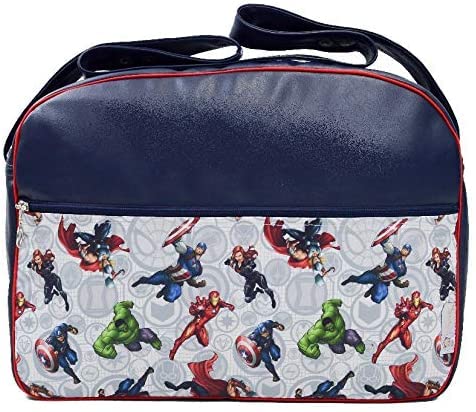Maxi bolso para carrito de bebé. Varios modelos y colores disponibles. (Marvel marino)