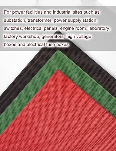 Tapis isolant électrique contre les chocs et électricité statique en atelier - 4