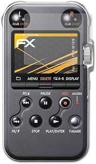 atFoliX Screen Protector compatible with Sony PCM-M10/B Screen Protection Film, anti-reflective and shock-absorbing FX Protector Film (2X)