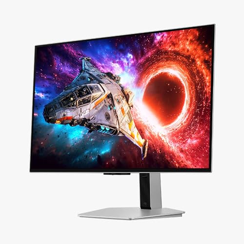 Image of Samsung 32 inch Odyssey OLED G8 (G80SH) Gaming Monitor + $300 Amazon Gift Card, QD-OLED, 4K Resolution, 240Hz, USB-C 96W, DP 2.1, 0.03ms, Glare Free, HAS /Tilt /Swivel /Pivot, 3 Year Warranty, LS32HG802SNXZA