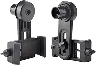 Microscope Lens Cellphone Adapter, Microscope Smartphone Camera Adapter - for Microscope Eyepiece Tube 23.2mm, Built-in WF 16X Microscope Eyepiece