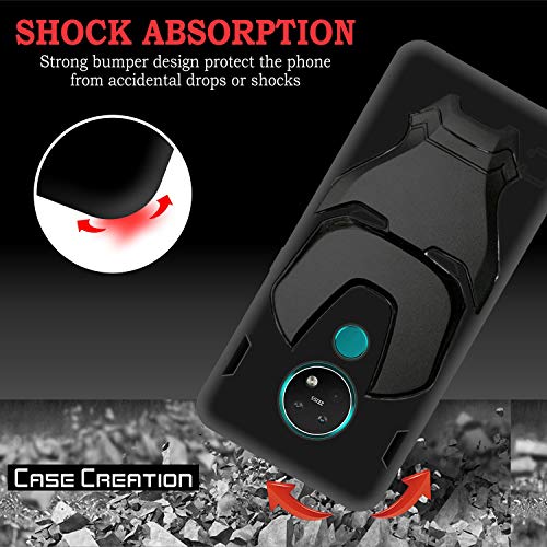 Image of COVERLY Official 3D Touch Feel Trending Real Hero Avenger Logo Mask Soft Rugged Grip Iron Man Super Power Cartoon Movie Silicone Matte Strong Back Cover for Motorola Moto G9 - Black