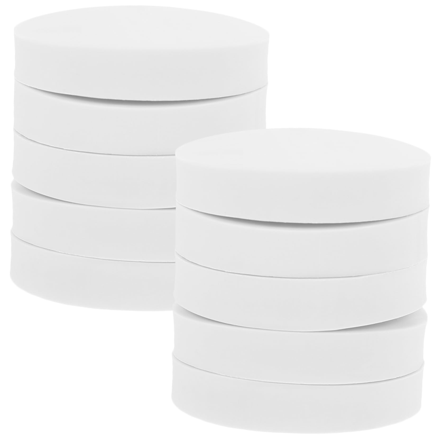 HAWILLOSCH 24pcs Hand-Carved Engraved Rubber Blocks for DIY Carving Stamps Versatile Art Material