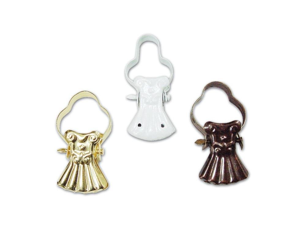 Pince Rideaux baroque Bronze (100 pièces)