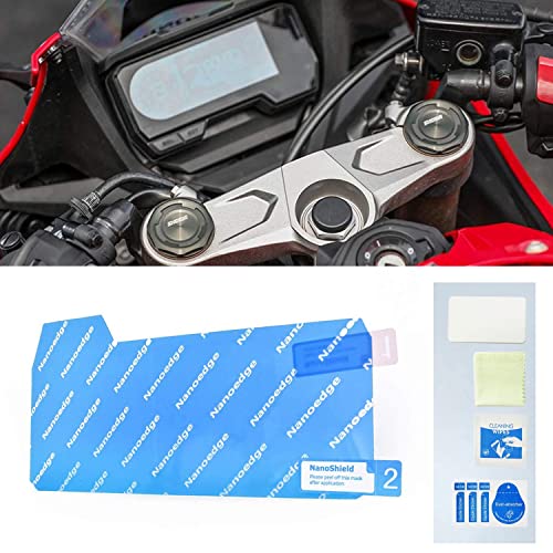 Safuotn Protecteur d'écran de Compteur de Vitesse pour Moto CB650R CBR650R Cluster Scratch Film de Protection pour Ho-n-da CB 650R CBR 650R CB650 R CBR650 R 2019 2020 Cover
