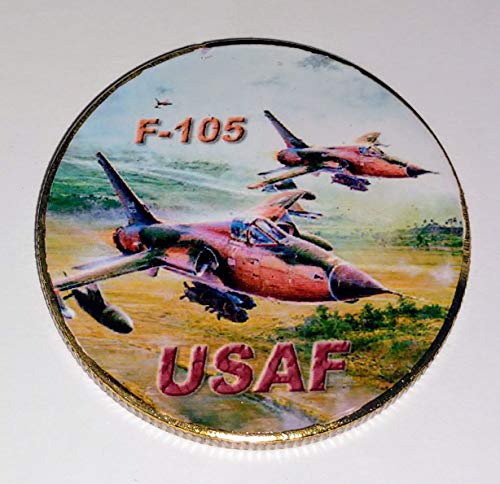Air Force F-105 Challenge Art Coin