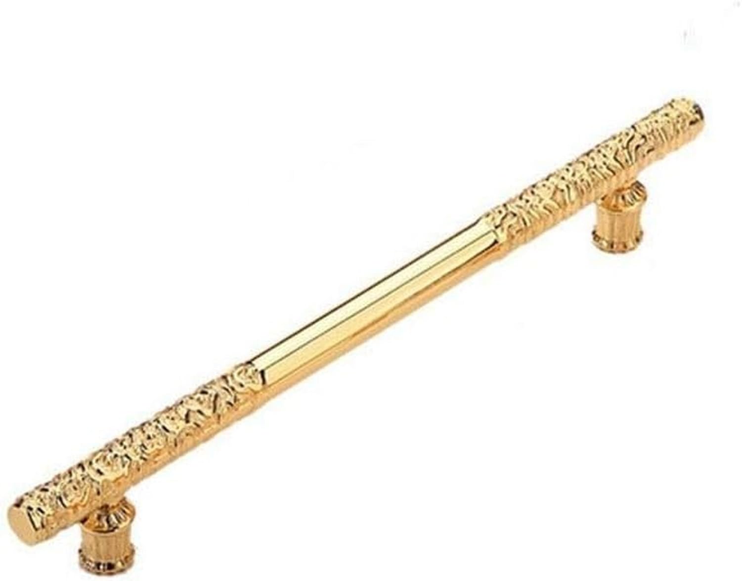 Uchwyty meblowe w stylu vintage brąz antyczny do szaf i, Złoty 160mm