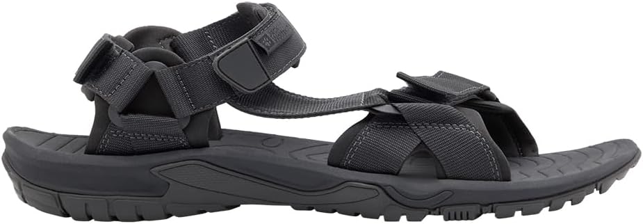Jack Wolfskin LAKEWOOD RIDE SANDAL M, leichte Herren Sandalen für Wandertouren und Alltag, Strandschuhe mit griffiger Sohle, pflegeleichte Badeschuhe für Männer - Amazon product rated Grade B