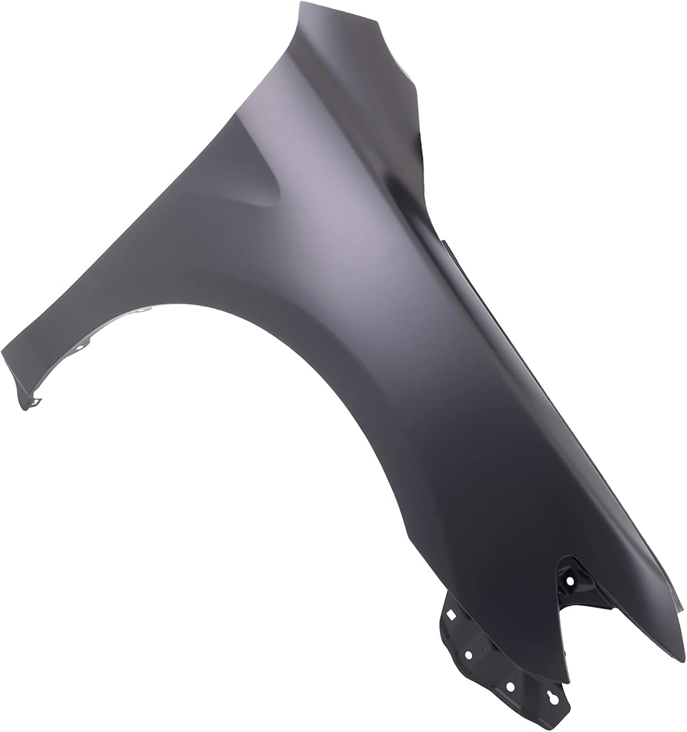 CarPartsDepot Front Quarter Panel Right Passenger Side Fender Compatible With Toyota Camry Sedan 2007-2011 SE LE XLE CE Hybrid Base 5380106110 TO1241211