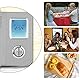MEYKEY Brotbackautomat mit bis zu 900 g Kapazität, intelligente und automatische Programme, 3 Brotgrößen, 550 W, 36 x 22 x 30 cm, Silber