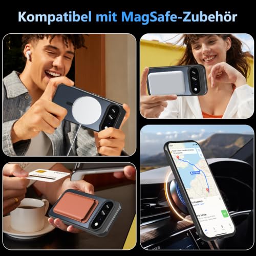 Hülle für Google Pixel 11 Pro|/ Google Pixel 11 mit Panzerglas Glas & Band – Ansicht 4