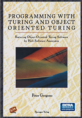 Programming with Turing and Object Oriented Turing (Mathematics) view 2