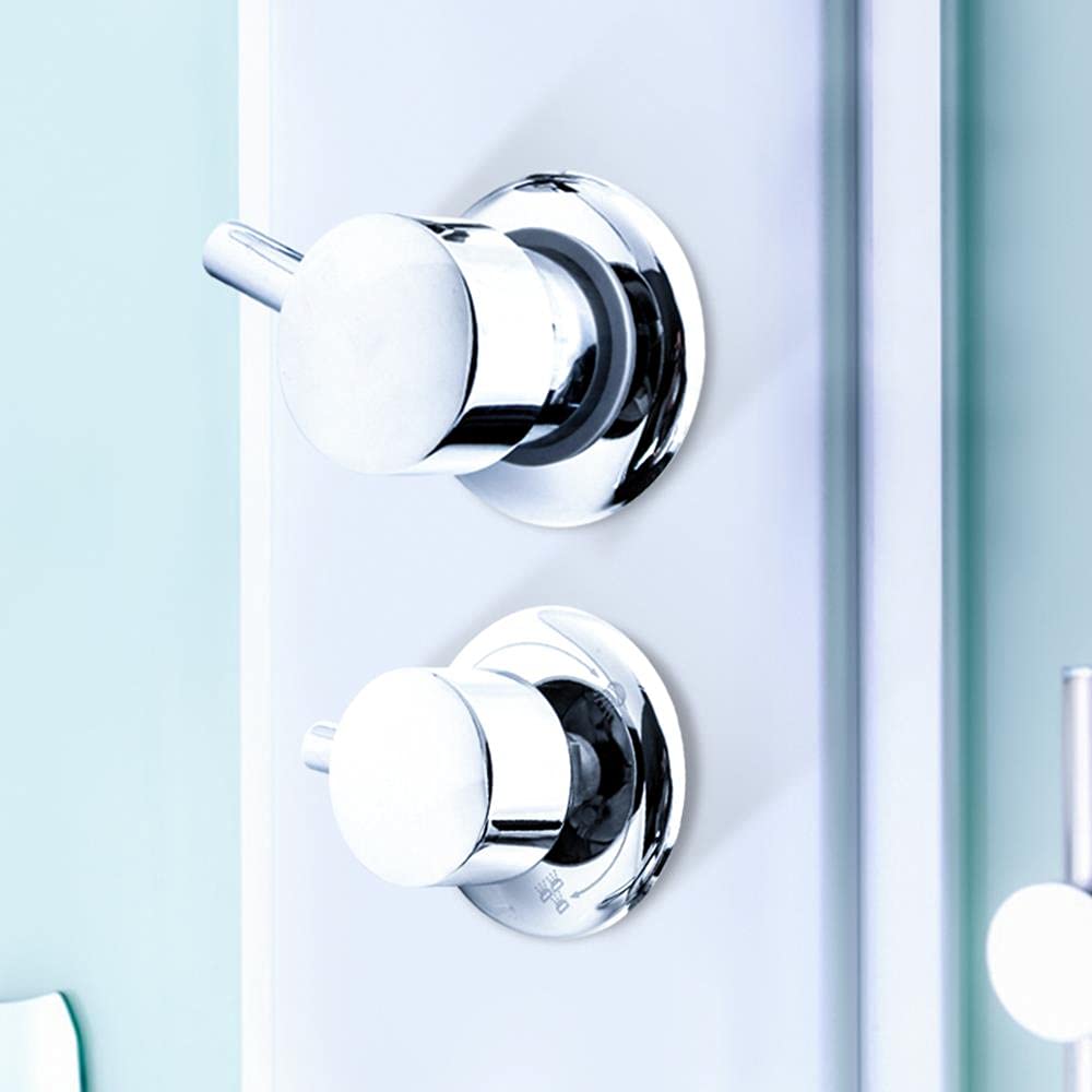 2/3/4/5 distancia de orificio de salida 10 cm / 12,5 cm grifo de latón para ducha de baño mezclador de intubación desviador para mezclador de cabina de ducha
