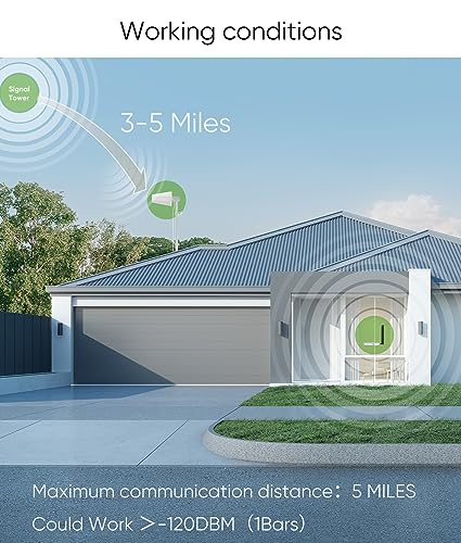Image of Cell Phone Booster for Home Up to 3,000 sq ft, Cell Booster Data for Band 4 /12 /17 /13 /5 /25 /2, Cell Signal Booster for All U.S. Carriers Verizon, AT&T, T-Mobile-5G 4G LTE 3G FCC Approved