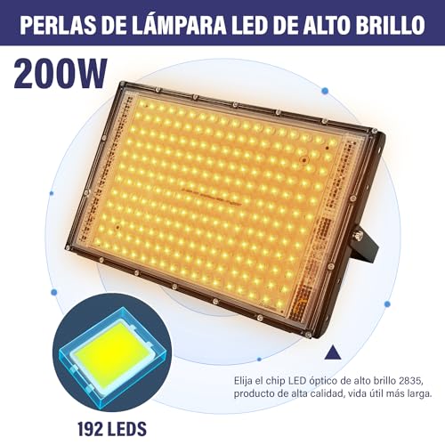 Reflector 200 watts Marca Megaluz (2)