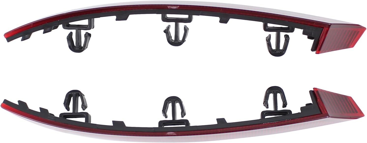 2Pcs Rear Left and Right Bumper Reflector for Volkswagen Passat 2016-2019