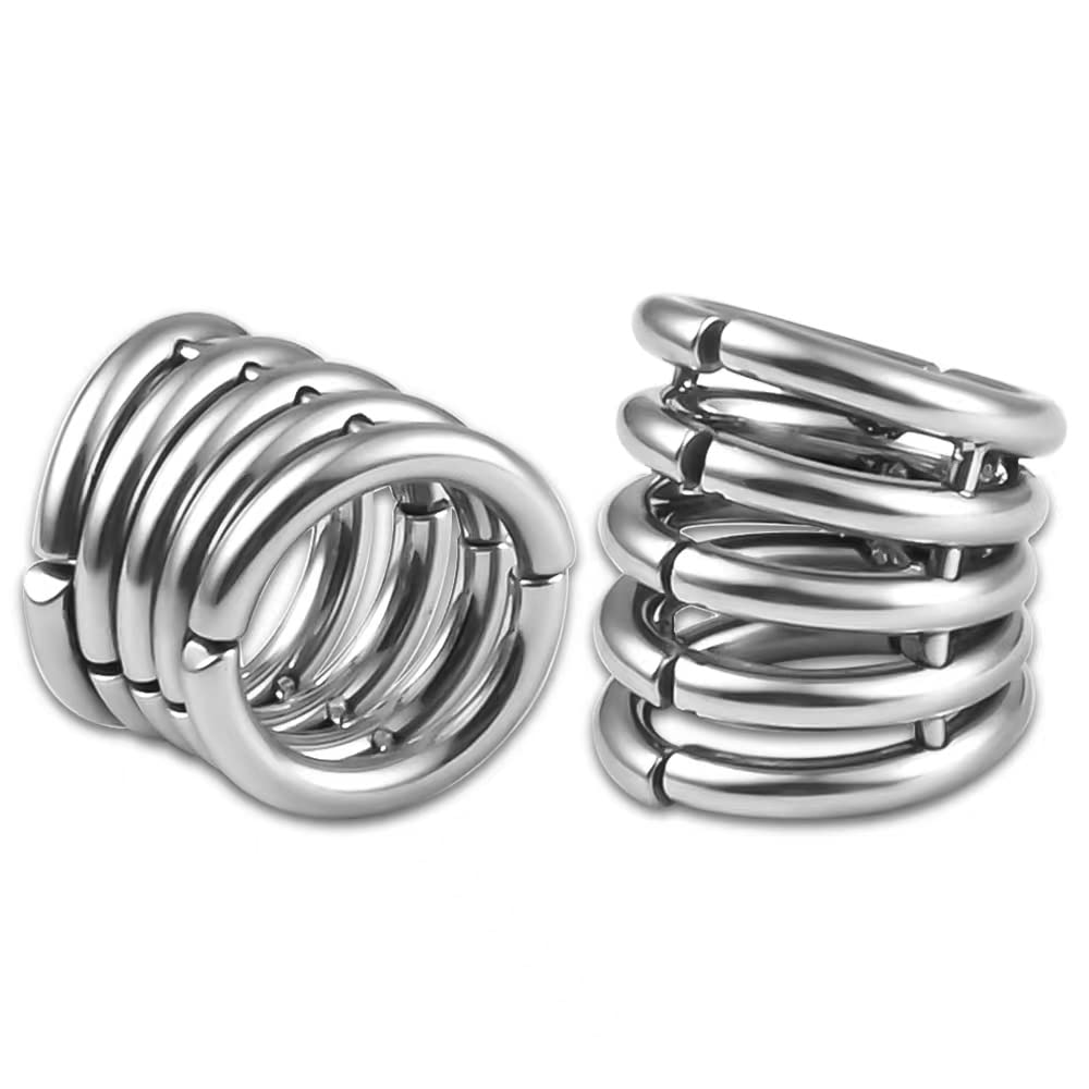 Casvort Stacked Ring Cuffs