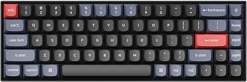 Keychron K6 Pro QMKVIA Teclado mecánico inalámbrico teclado macro programable personalizado con interruptor rojo Keychron K Pro retroiluminación