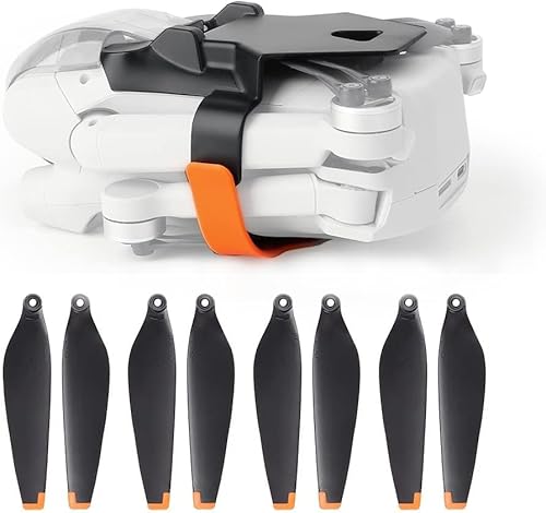 Miniatura 9 de ABZEKH Accesorios para drones, soporte para hélice para Mini 3 Pro Wings estabilizadores fijos de protección, correa para DJI para Mini 3 para