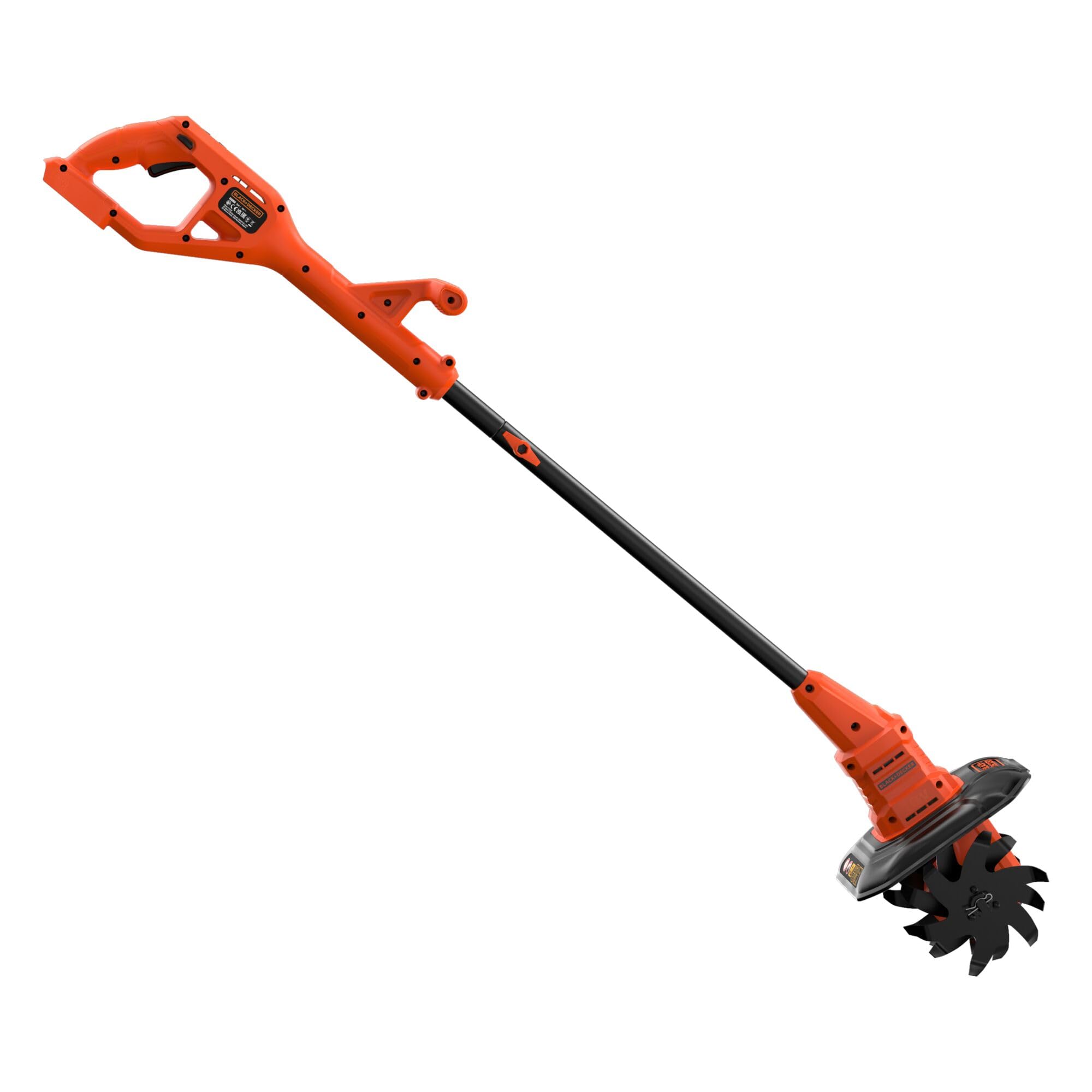 BLACK+DECKER BETL18B-XJ Cultivador 18V, Velocidad Ajustable, 4 Hojas de Acero de 16 cm, Ligera y Maniobrable, Compatible con batería PowerConnect, No Incluye Batería ni Cargador