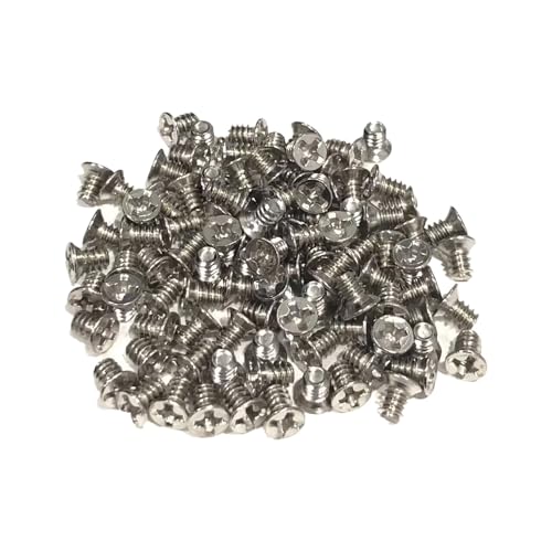 オーディオファン PCパーツ 固定用 ネジ M3.5 100個入り 皿小ねじ マザーボード グラフィックボード 固定等 ニッケルメッキ M3.5×5mm