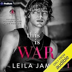 This Is War Audiolibro Por Leila James arte de portada