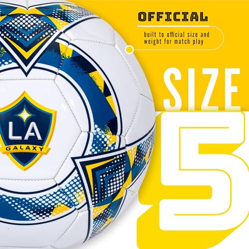 Image of Franklin Sports Official MLS Team Soccer Balls - Official Size 5 Soccer Balls - Regulation Size + Weight Soccer Ball for Kids + Adults - Boys + Girls Soccer Ball - Air Pump Included