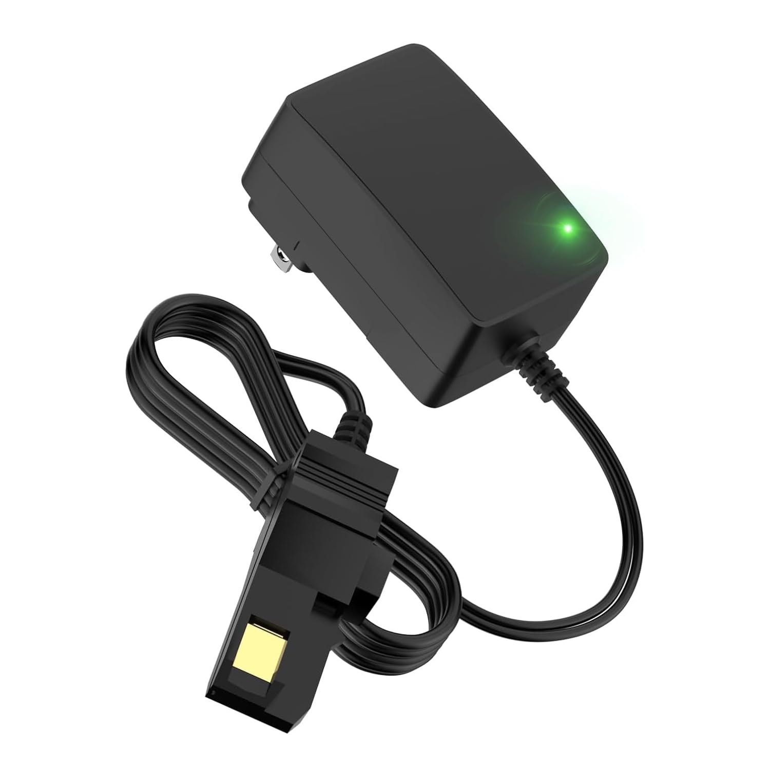 Cargador de batería de 12 V para ruedas eléctricas, cargador de repuesto de 12 voltios para juguetes Fisher Price Ride On con batería gris y batería superior naranja, cuenta con indicador LED