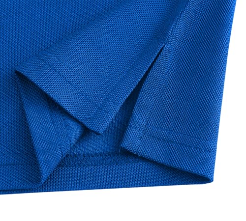 MOHEEN Golf Shirts for Men Lightweight Dry Fit Print Moisture Wicking Performance Short Sleeve Sports Polo Shirt4