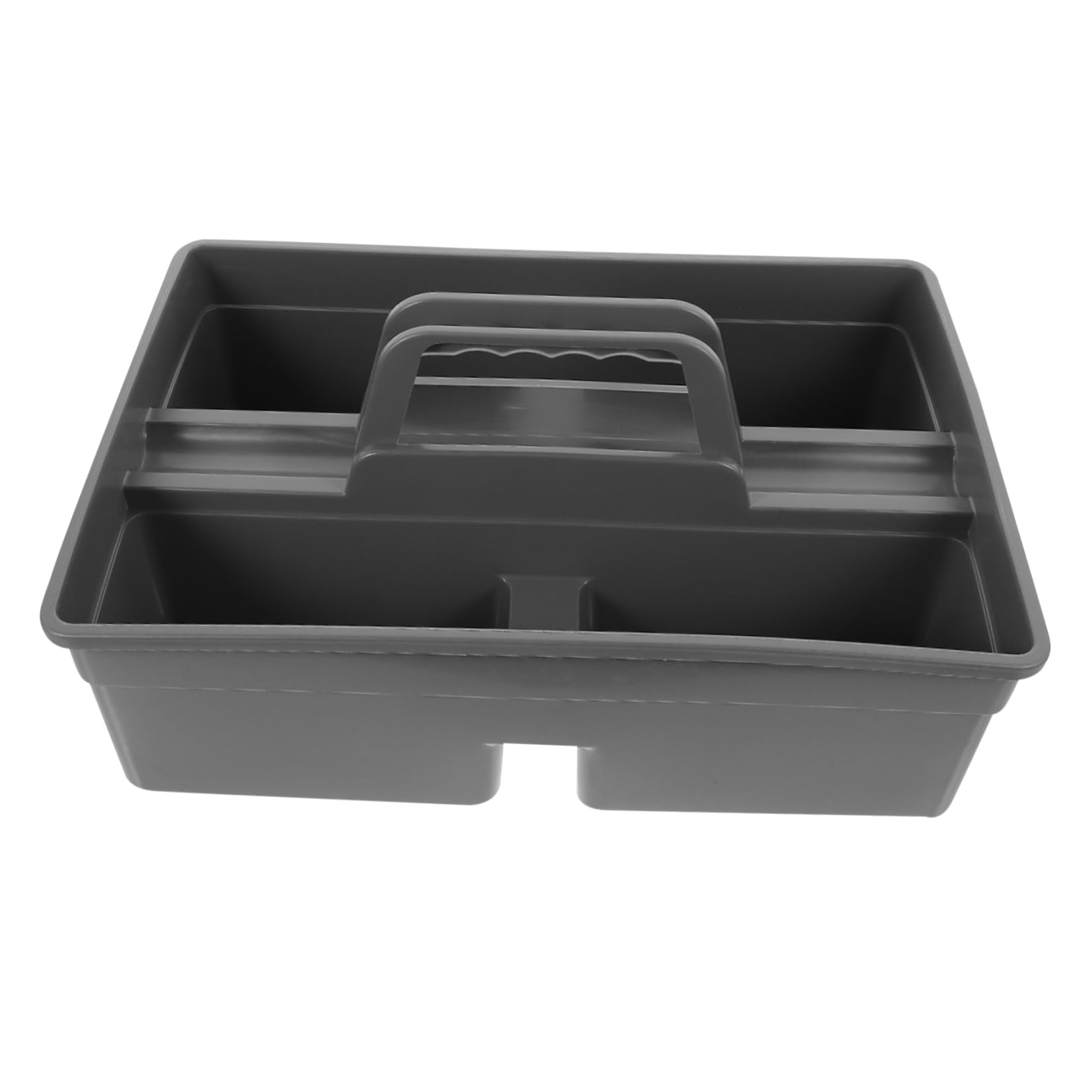 Uonlytech Carry Cleaning Products Storage Box Cleaning Organizer Handle Plastic Caddy