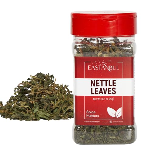Eastanbul Nettle Loose Leaf Tea 0.71oz Stinging Nettle Tea AKA Ortiga Caffeine Free Wild Harvested Freshly Cut & Sifted Stinging Leaf 100% Natural Dried Loose Vegan Gluten Free