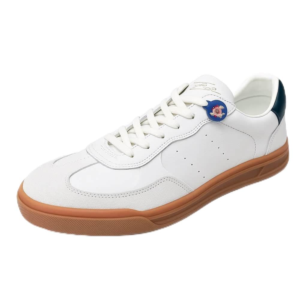 Baskets Gerland Strike pour homme Blanc Bowe & Bootmakers en cuir - 8