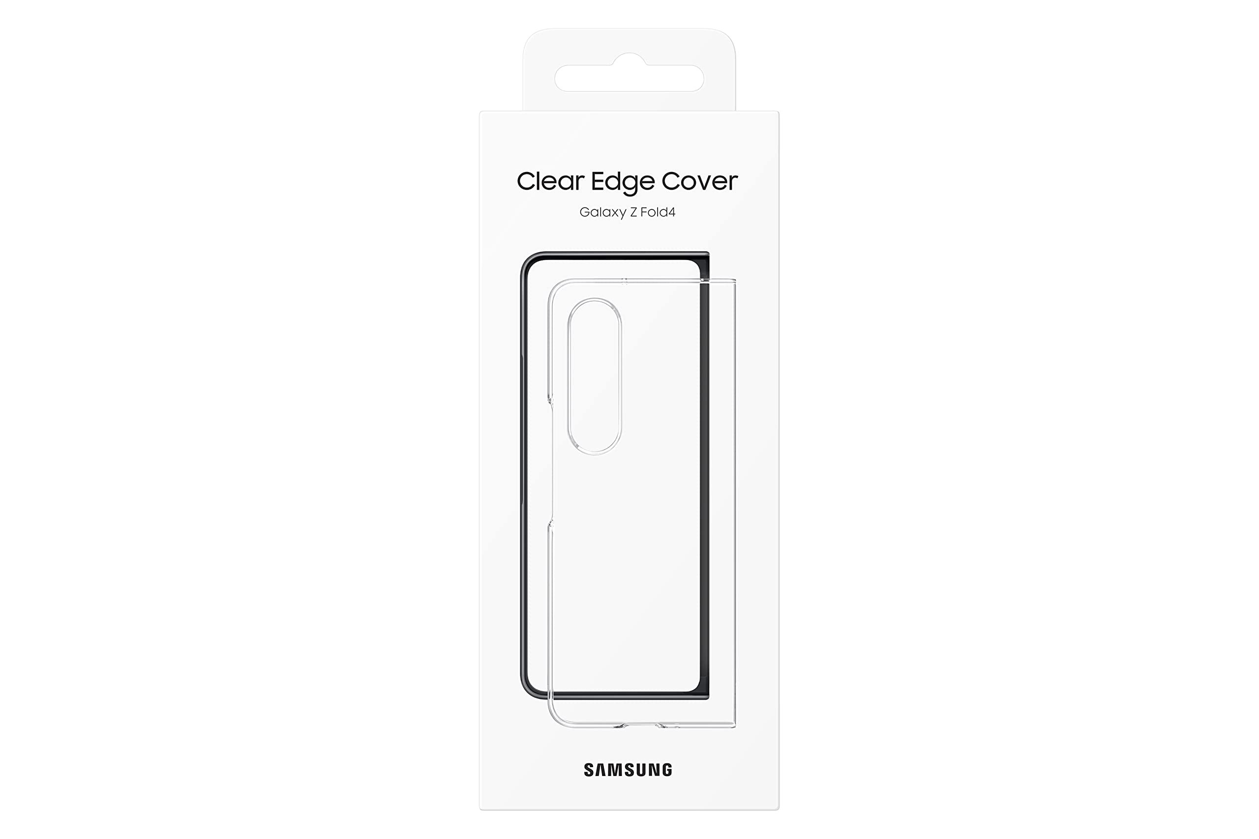 SAMSUNG EF-QF936CTEG Clear Edge Cover für Galaxy Z Fold4, transparent
