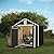 Handy Home Products Greenbriar 8X10 Do-It-Yourself Storage Shed with Floor