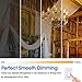 Energetic 12 Pack Dimmable Candelabra Led Light Bulb, CA11 Shape,Flame Tip Style, 60 Watt Equivalent, 2700K Soft White, E12 Base, Led Candelabra Bulb,CRI 90+, Halloween Christmas Decoration