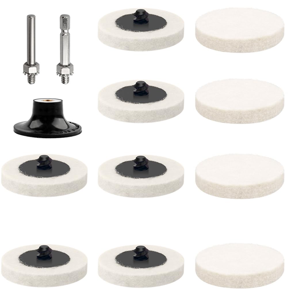 バフ工房 べーべーエス商品 Amazon.co.jp: Ninkisann 10枚セット ポリッシャーバフ 50mm