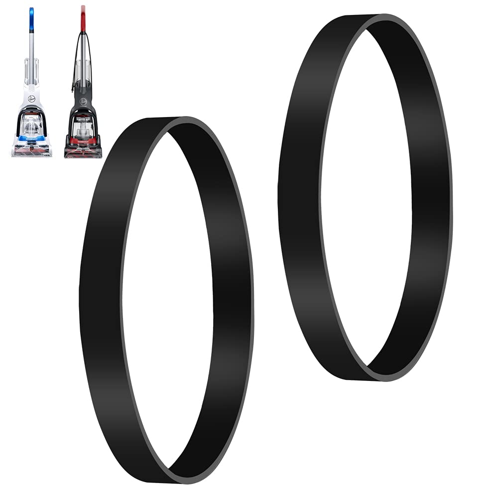 MULTIM Vacuum Replacement Belt Compatible with Hoover PowerDash FH50700, FH50710, FH50702, Stretch Vacuum Belts Replace Part Numbe #440012733 (2 Pack)