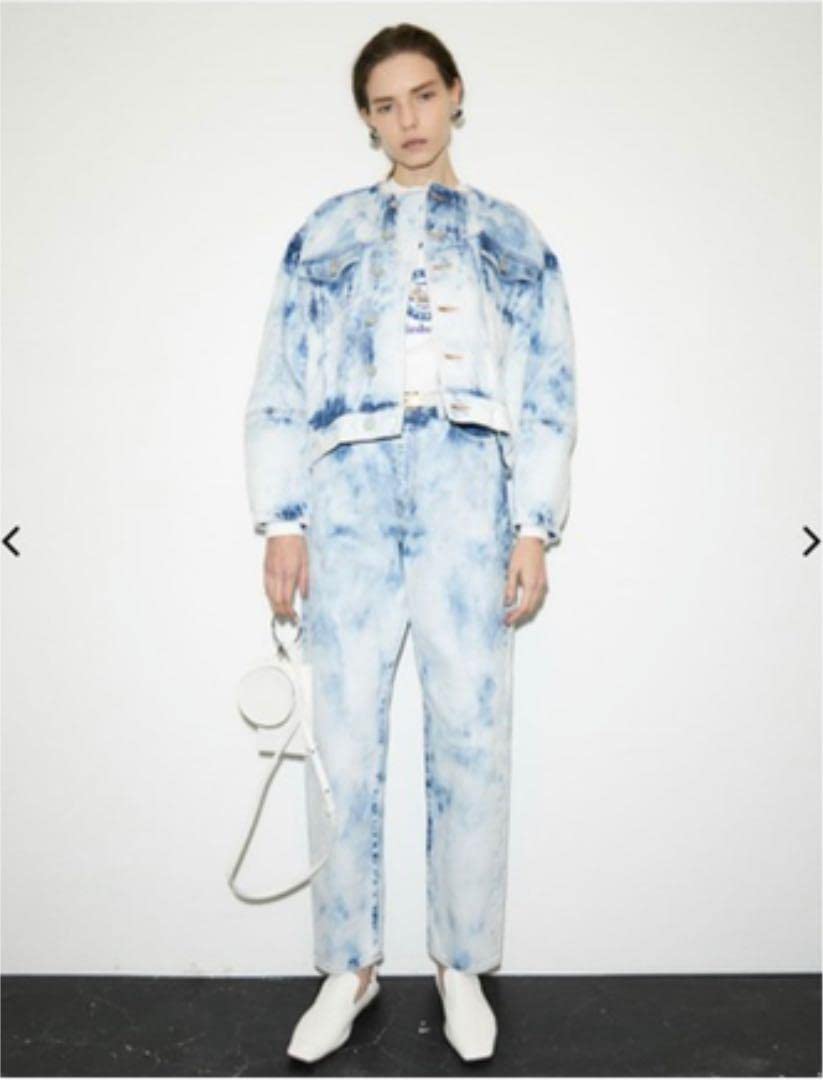 Amazon.co.jp: moussy デニム セットアップ タイダイ柄 : ファッション