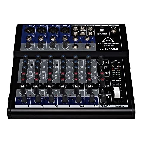 Wharfedale Pro SL424USB Studio/Live Mixer with 4 Mic Channels Cover