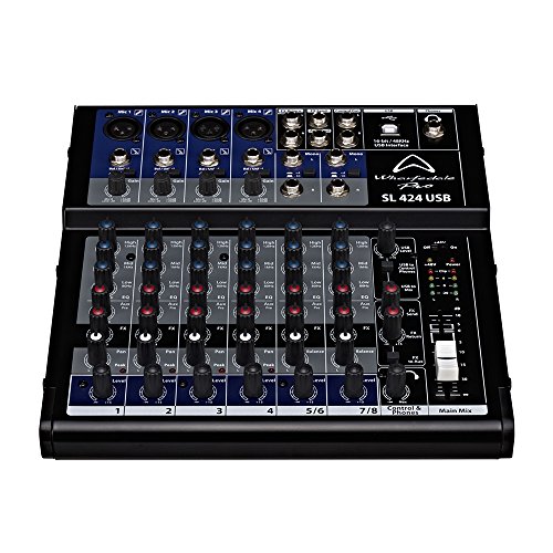 Mixer audio a 8 canali WHARFEDALE PRO SL 424 USB mixer audio a 8 canali