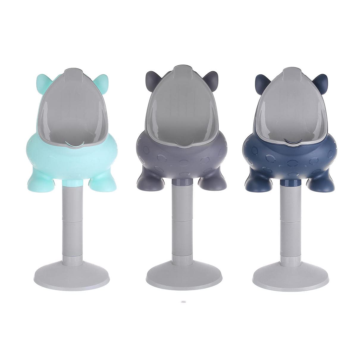 Bambini Bambini Orinatoio Vasino Trainer Multifunzione In Piedi Bagno Vasi Kit - Blu Scuro